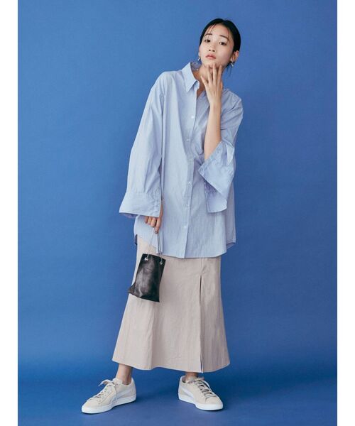 MURUA（ムルーア）の「サイドスリットマーメイドスカート（スカート・レディース・ブラック/グリーン/アイボリー・1/2）」の15枚目の写真