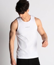 ロゴプリントタンクトップ