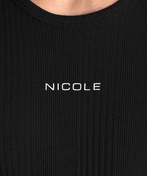 NICOLE CLUB FOR MEN（ニコルクラブフォーメン）の「ロゴプリントタンクトップ（タンクトップ・メンズ・ホワイト/ホワイト×ブラック/ネイビー/トップグレー/ブラック・LARGE/MEDIUM）」の13枚目の写真