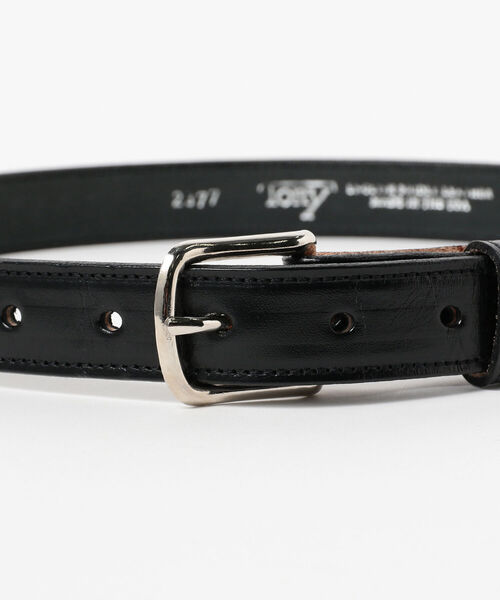 TORY LEATHER（トリーレザー）の「TORY LEATHER/ Leather Cincher Belt（ベルト・メンズ・ブラック・32inch/30inch/34inch）」の2枚目の写真