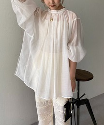 CAPRICIEUX LE'MAGE | 2WAYリボンスキッパーシャツ(シャツ/ブラウス)