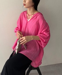 CAPRICIEUX LE'MAGE | 2WAYリボンスキッパーシャツ(シャツ/ブラウス)