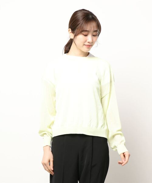 Q（キュー）の「2wayシアーカーデ（カーディガン/ボレロ・レディース・ブルー系その他/ホワイト系その他/ライム/ピンク・MEDIUM）」の7枚目の写真