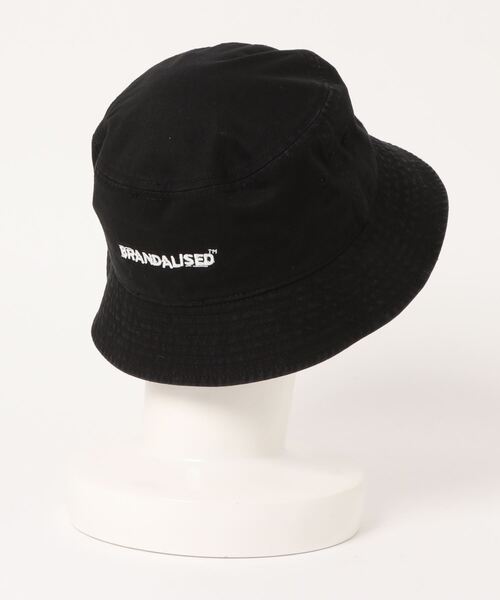 ONSPOTZ(オンスポッツ)の「ブランダライズド バンクシー バケット 風船と少女 ONSPOTZ別注(ハット・メンズ・ブラック/ブラック系その他・FREE)」の13枚目の写真