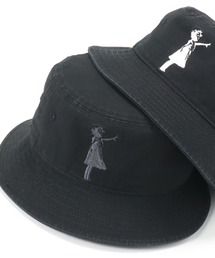 ONSPOTZ | ブランダライズド バンクシー バケット 風船と少女 ONSPOTZ別注(ハット)