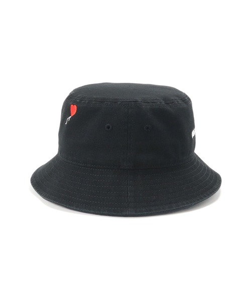 ONSPOTZ(オンスポッツ)の「ブランダライズド バンクシー バケット 風船と少女 ONSPOTZ別注(ハット・メンズ・ブラック/ブラック系その他・FREE)」の9枚目の写真