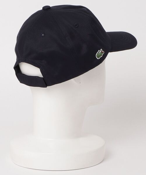LACOSTE（ラコステ）の「【LACOSTE】ラコステクロコダイルアイコンローキャップ Side Crocodile CAP（キャップ・メンズ・ホワイト/ブラック/ベージュ/ネイビー/カーキ・FREE）」の6枚目の写真