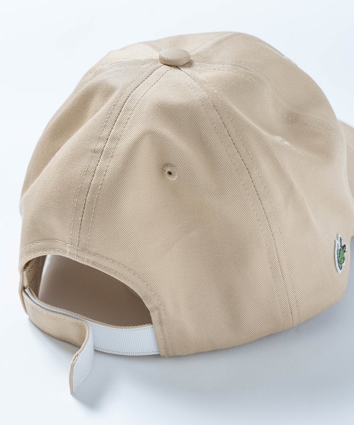 LACOSTE（ラコステ）の「【LACOSTE】ラコステクロコダイルアイコンローキャップ Side Crocodile CAP（キャップ・メンズ・ホワイト/ブラック/ベージュ/ネイビー/カーキ・FREE）」の13枚目の写真