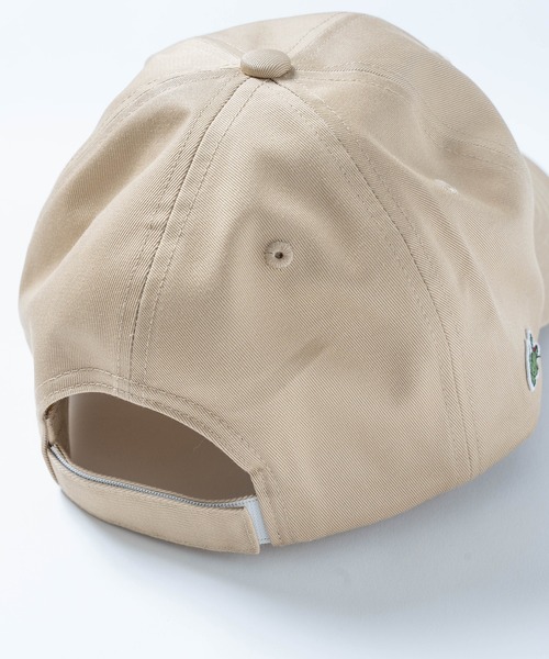 LACOSTE（ラコステ）の「【LACOSTE】ラコステクロコダイルアイコンローキャップ Side Crocodile CAP（キャップ・メンズ・ホワイト/ブラック/ベージュ/ネイビー/カーキ・FREE）」の12枚目の写真