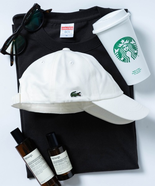 LACOSTE（ラコステ）の「【LACOSTE】ラコステクロコダイルアイコンローキャップ Side Crocodile CAP（キャップ・メンズ・ホワイト/ブラック/ベージュ/ネイビー/カーキ・FREE）」の16枚目の写真