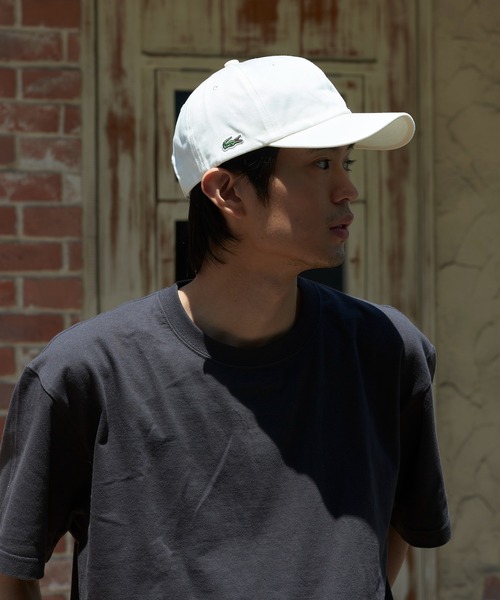 LACOSTE（ラコステ）の「【LACOSTE】ラコステクロコダイルアイコンローキャップ Side Crocodile CAP（キャップ・メンズ・ホワイト/ブラック/ベージュ/ネイビー/カーキ・FREE）」の20枚目の写真