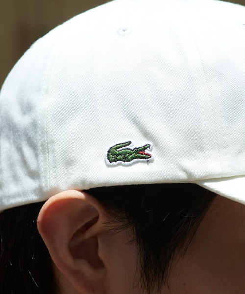 LACOSTE（ラコステ）の「【LACOSTE】ラコステクロコダイルアイコンローキャップ Side Crocodile CAP（キャップ・メンズ・ホワイト/ブラック/ベージュ/ネイビー/カーキ・FREE）」の19枚目の写真