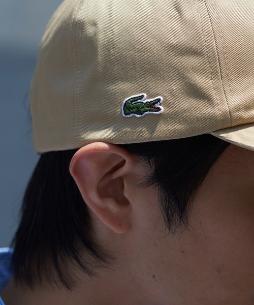 LACOSTE（ラコステ）の「【LACOSTE】ラコステクロコダイルアイコンローキャップ Side Crocodile CAP（キャップ・メンズ・ホワイト/ブラック/ベージュ/ネイビー/カーキ・FREE）」の17枚目の写真
