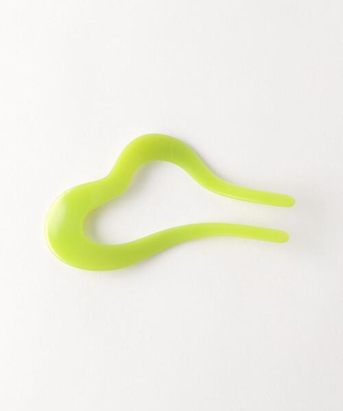 BEAUTY&YOUTH UNITED ARROWS(ビューティーアンドユースユナイテッドアローズ)の「ヘンケイ ハート ヘアコーム(その他ヘアアクセサリー・レディース・その他1/ライム・FREE)」の3枚目の写真