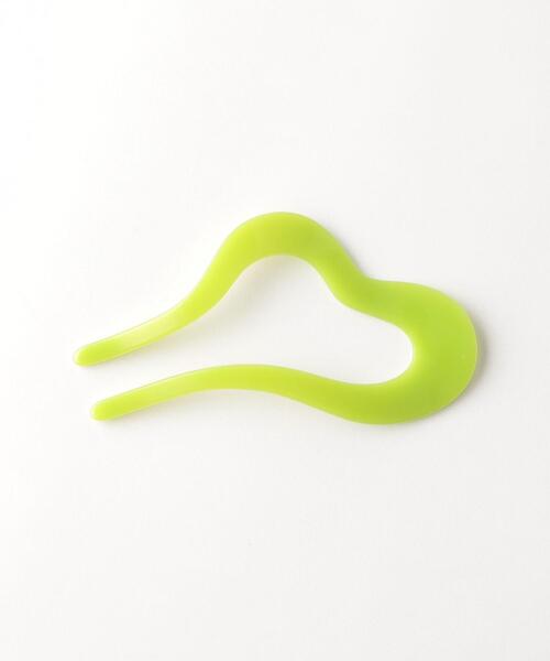 BEAUTY&YOUTH UNITED ARROWS(ビューティーアンドユースユナイテッドアローズ)の「ヘンケイ ハート ヘアコーム(その他ヘアアクセサリー・レディース・その他1/ライム・FREE)」の5枚目の写真