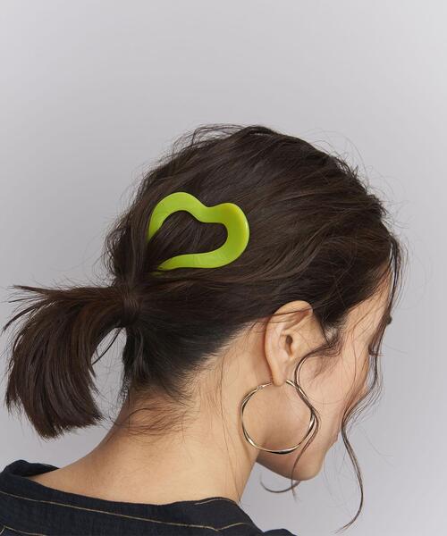 BEAUTY&YOUTH UNITED ARROWS(ビューティーアンドユースユナイテッドアローズ)の「ヘンケイ ハート ヘアコーム(その他ヘアアクセサリー・レディース・その他1/ライム・FREE)」の6枚目の写真
