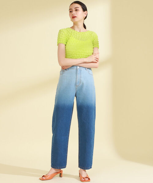 Ray BEAMS（レイビームス）の「Ray BEAMS / グラデーション デニムパンツ（デニムパンツ・レディース・ブラック/ブルー系その他4・1/0）」の7枚目の写真