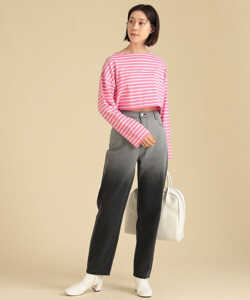 Ray BEAMS（レイビームス）の「Ray BEAMS / グラデーション デニムパンツ（デニムパンツ・レディース・ブラック/ブルー系その他4・1/0）」の12枚目の写真