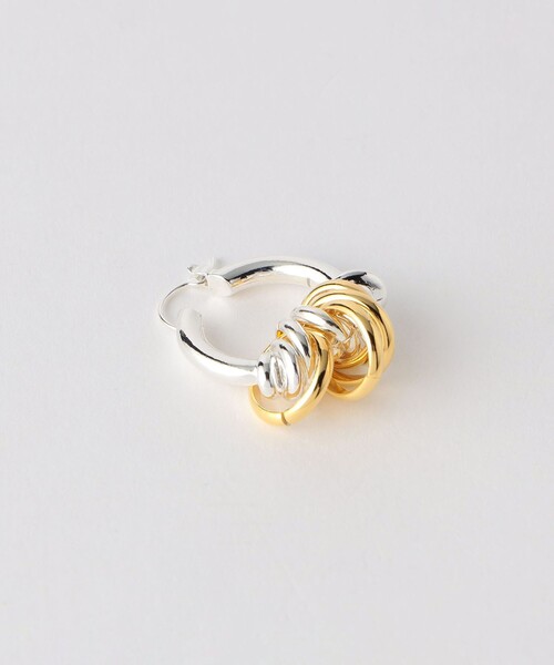 LAPUIS(ラピュイ)の「<LAPUIS>Coil Around ピアス(ピアス(両耳用)・レディース・その他1・FREE)」の5枚目の写真