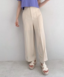 OLIVE des OLIVE | ハイウエストカラフルワイドパンツ(スラックス)