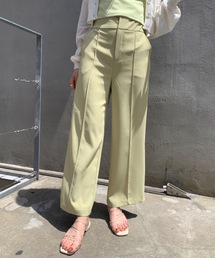 OLIVE des OLIVE | ハイウエストカラフルワイドパンツ(スラックス)