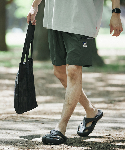 SIERRA DESIGNS（シェラデザイン）の「【SIERRA DESIGNS / シェラデザイン】別注 RAIN SHORTS/ショーツ（その他パンツ・メンズ・ブラック/ネイビー/グリーン・MEDIUM/LARGE）」の18枚目の写真