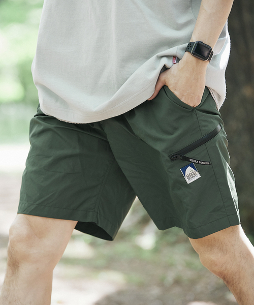 SIERRA DESIGNS（シェラデザイン）の「【SIERRA DESIGNS / シェラデザイン】別注 RAIN SHORTS/ショーツ（その他パンツ・メンズ・ブラック/ネイビー/グリーン・MEDIUM/LARGE）」の21枚目の写真