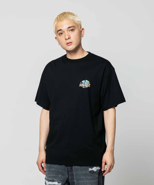 XLARGE(エクストララージ)の「CRASH WORLD S/S TEE/グラフィック 半袖 Tシャツ(Tシャツ/カットソー・メンズ・ブラック/バーガンディー/ホワイト・M/S/L/XL)」の14枚目の写真