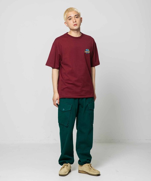 XLARGE(エクストララージ)の「CRASH WORLD S/S TEE/グラフィック 半袖 Tシャツ(Tシャツ/カットソー・メンズ・ブラック/バーガンディー/ホワイト・M/S/L/XL)」の20枚目の写真