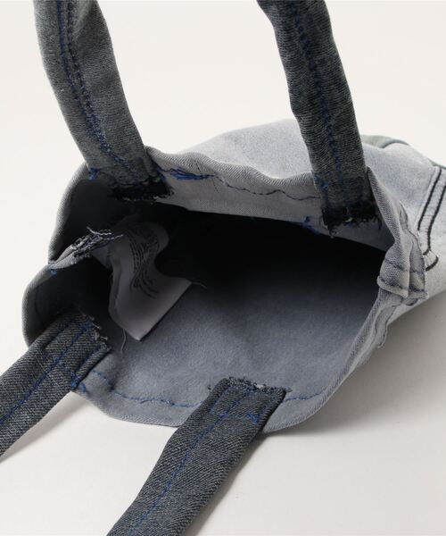 NO WAY（ノーウェイ）の「/DENIM/BOTTEL BAG（トートバッグ・メンズ・インディゴブルー・FREE）」の7枚目の写真