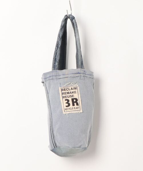 NO WAY（ノーウェイ）の「/DENIM/BOTTEL BAG（トートバッグ・メンズ・インディゴブルー・FREE）」の4枚目の写真