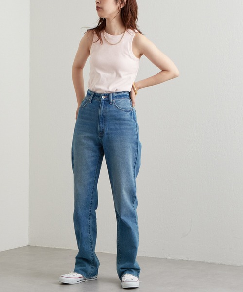 natural couture（ナチュラルクチュール）の「2022AWアイテム/カップ付きで楽ちん！シンプルアメスリインナータンク（タンクトップ・レディース・ブラック/ブラウン/オフホワイト/ピンク/ミント・FREE）」の11枚目の写真