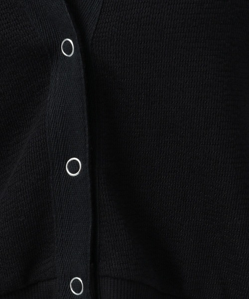 BAYFLOW（ベイフロー）の「セットアップカットソーカーディガン（カーディガン/ボレロ・レディース・ライトグレー/ブラック・FREE）」の16枚目の写真