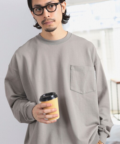 B:MING by BEAMS（ビーミングバイビームス）の「B:MING by BEAMS / スーパーヘビーウェイト カットソー（Tシャツ/カットソー・メンズ・チャコールグレー/ブラック/オフホワイト/レッド系その他/ブルー/グリーン/ブラウン系その他5/イエロー系その他5・SMALL/MEDIUM/LARGE/X-LARGE）」の5枚目の写真
