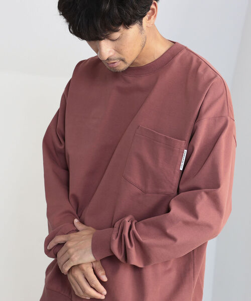 B:MING by BEAMS（ビーミングバイビームス）の「B:MING by BEAMS / スーパーヘビーウェイト カットソー（Tシャツ/カットソー・メンズ・チャコールグレー/ブラック/オフホワイト/レッド系その他/ブルー/グリーン/ブラウン系その他5/イエロー系その他5・SMALL/MEDIUM/LARGE/X-LARGE）」の8枚目の写真