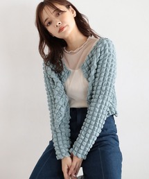 mysty woman | ポコポコシャーリングカーディガン 157816(カーディガン/ボレロ)