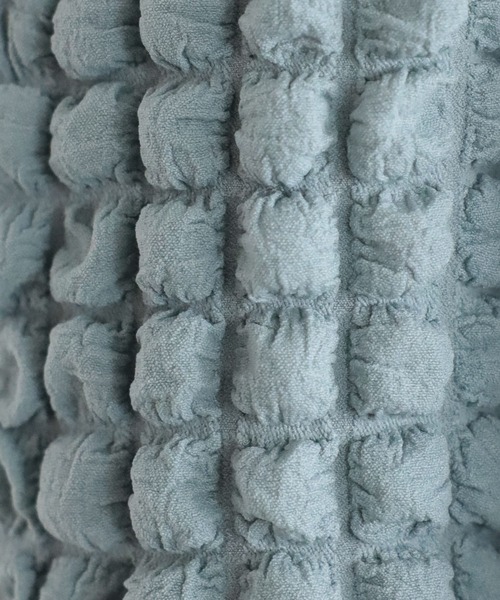 mysty woman(ミスティウーマン)の「ポコポコシャーリングカーディガン 157816(カーディガン/ボレロ・レディース・ブラック/グレイッシュブルー/アイボリー・FREE)」の11枚目の写真