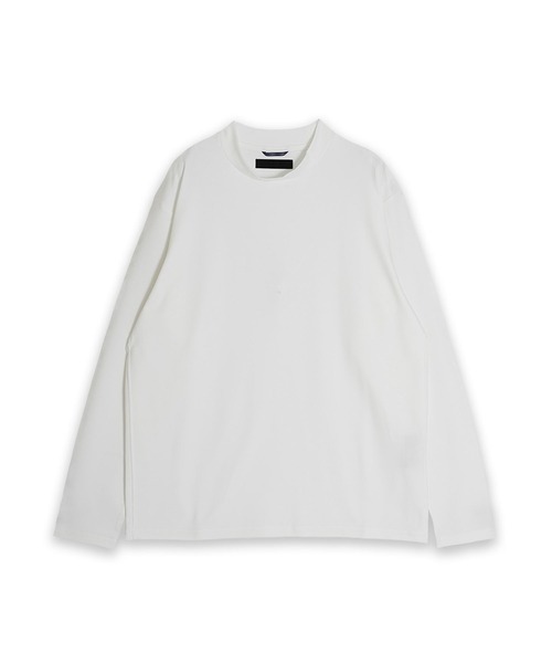 junhashimoto(ジュンハシモト)の「WAKIRIB MOCK NECK(Tシャツ/カットソー・メンズ・ホワイト/ブラック/ロイヤルブルー/グレイッシュベージュ・2/4/3/5)」の3枚目の写真