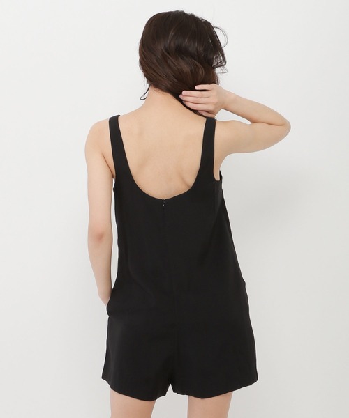 Love,Bonito(ラブボニート)の「エミー リラックスロンパース(つなぎ/オールインワン・レディース・ブラック/ブルー・SMALL/LARGE/MEDIUM)」の8枚目の写真