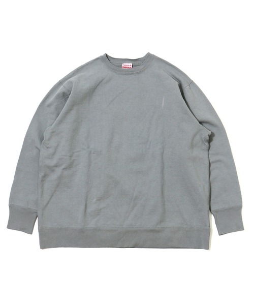 WALLA WALLA SPORT(ワラワラスポーツ)の「13oz BIG SWEAT / 13オンス ビッグ スウェット(スウェット・メンズ・ネイビー/グレー/レッド/ブラック/ミント/バイオレット/ピンク/ライラック/オレンジ・MEDIUM)」の20枚目の写真