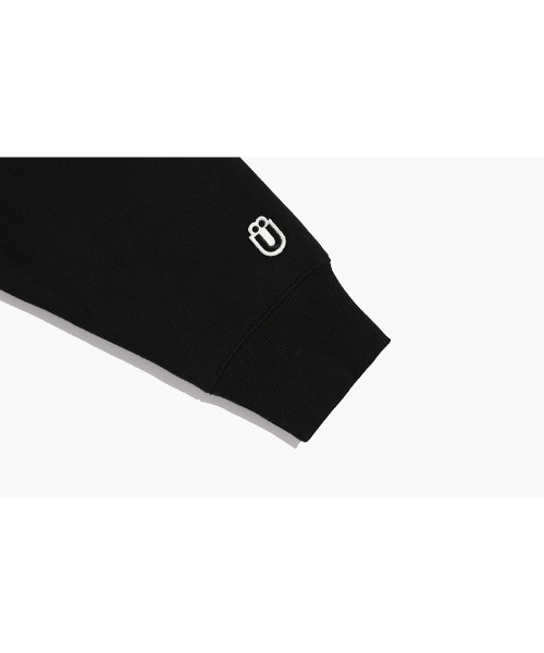 ISTKUNST（イストクンスト）の「A'GEM/9 × .kom『ISTKUNST/イストクンスト』BEAR & SMILEY HOOD ZIP UP/ベアロゴスマイル ジップアップパーカー（パーカー・レディース・ブラック/ライトグレー・L/M）」の22枚目の写真