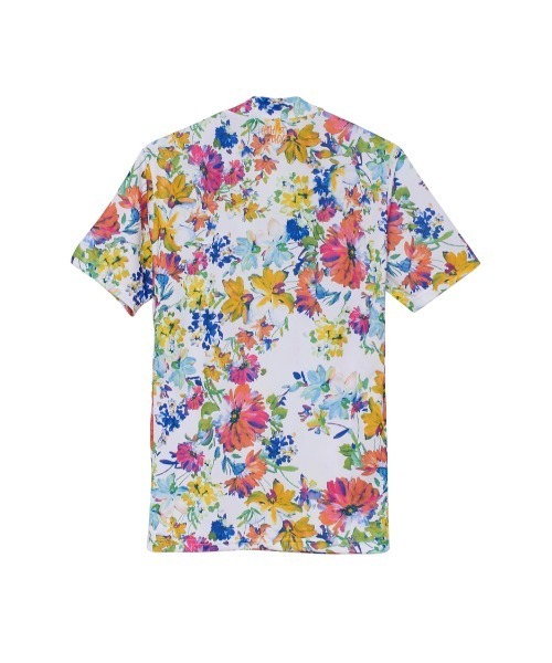 TORNADO MART(トルネードマート)の「【UNISEX】HIGH ST. GOLF∴マーガレットパターンハイゲージ鹿の子モックネックシャツ(Tシャツ/カットソー・メンズ・ネイビー/ホワイト・S/M/L/LL/XS)」の10枚目の写真