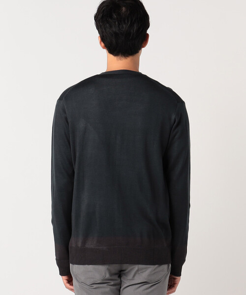 COMME CA ISM（コムサイズム）の「Ｖネック ニットカーディガン（カーディガン/ボレロ・メンズ・ブラック/ベージュ/ブルー/グリーン・MEDIUM/LARGE）」の6枚目の写真