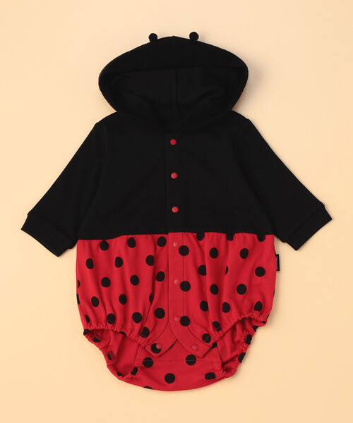 COMME CA ISM(コムサイズム)の「昆虫 長袖ロンパース(70・80cm)(ロンパース・キッズ・レッド/イエロー・70cm/80cm)」の15枚目の写真