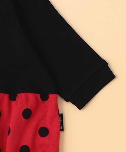 COMME CA ISM(コムサイズム)の「昆虫 長袖ロンパース(70・80cm)(ロンパース・キッズ・レッド/イエロー・70cm/80cm)」の18枚目の写真