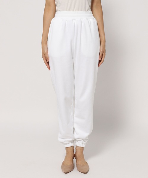 BABYLONE（バビロン）の「ウラケスウェットパンツ（スウェットパンツ・レディース・アイボリー/ホワイト・フリー）」の15枚目の写真