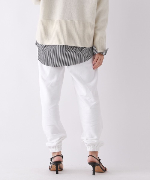 BABYLONE（バビロン）の「ウラケスウェットパンツ（スウェットパンツ・レディース・アイボリー/ホワイト・フリー）」の3枚目の写真
