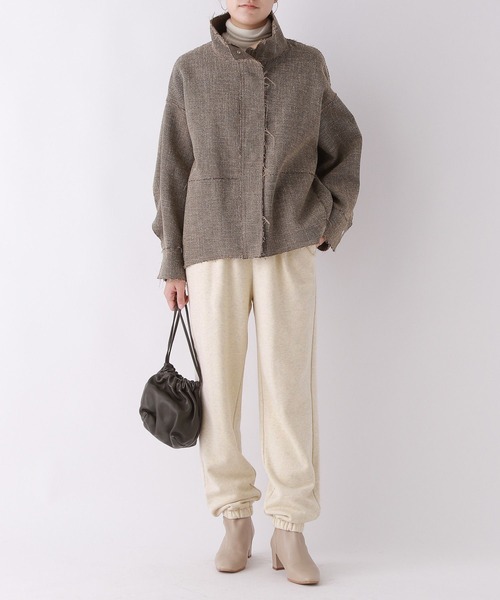 BABYLONE（バビロン）の「ウラケスウェットパンツ（スウェットパンツ・レディース・アイボリー/ホワイト・フリー）」の20枚目の写真