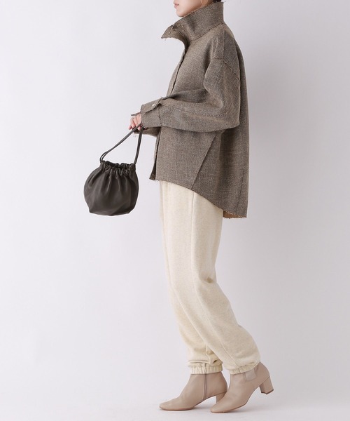 BABYLONE（バビロン）の「ウラケスウェットパンツ（スウェットパンツ・レディース・アイボリー/ホワイト・フリー）」の12枚目の写真