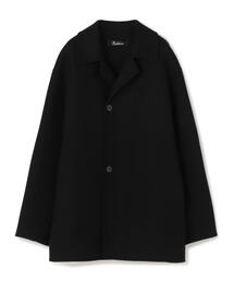 EDITION | MELTON SHORT COAT ウール ダブルフェイスショートコート(その他アウター)